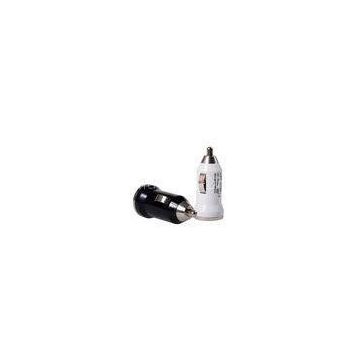 5V / 1A Portable universal mini car charger for iPhone 4S 5S white