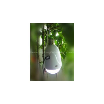 Solar Power Product Round LED Bulb Globe Light powered by AC/DC/Solar with Multi-Function Recharger Christmas gift 1001-1