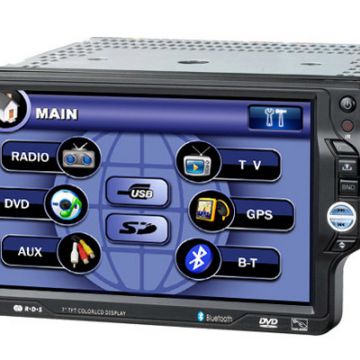 16G Quad Core Touch Screen Car Radio 7 Inch For Volkswagen