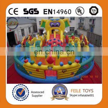 inflatable fun city/gaint inflatable playgrounds /inflatable elephant fun city/inflatable animal fun city