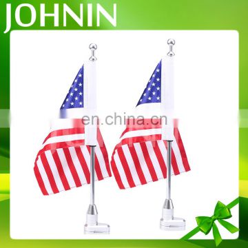 Hot sale high quality printed polyester motorcycle custom flags