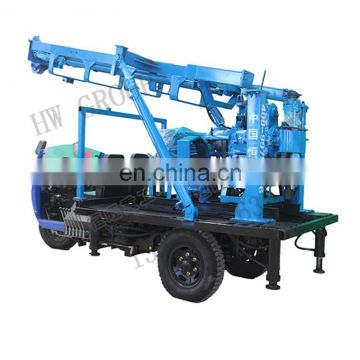 small portable drilling machine/tractor motored water well drilling rig price