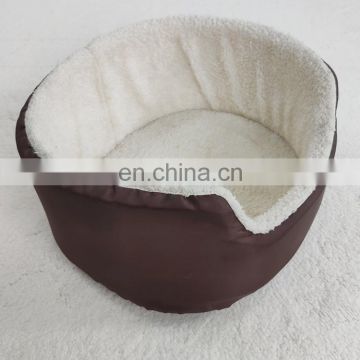 New Design Pet Products High Sides Pet bed modern round shape Pet bed