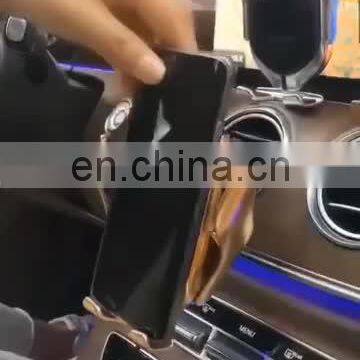 New Product Car Charger Factory Custom Wholesale Automatic Holder 4-6 Inches Mobiles Phone Holder 10W Fast Wireless Car Charger