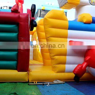 Giant Inflatable Playgrounds Fun City Bouncy Castle Inflatable Amusement Park Jumping Castles For Sale