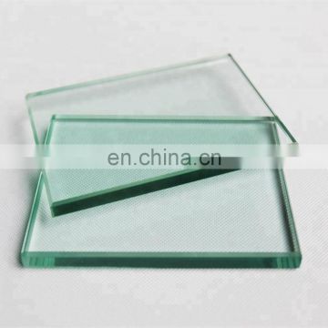 Factory direct 10mm tempered glass cost tempered glass fence panels Low Iron Clear Tempered Glass for building