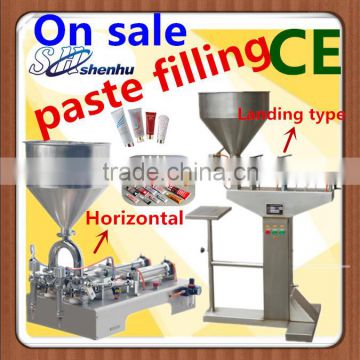 Hottest A02 Pneumatic Cream Filling Machine for Cream Shampoo Cosmetic (5~50ml) With Foot Pedal Switch