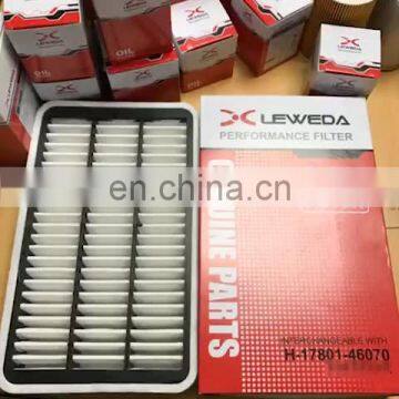 OEM 17801-26010 a1305 2020 competitive price japanes car air filter for sale