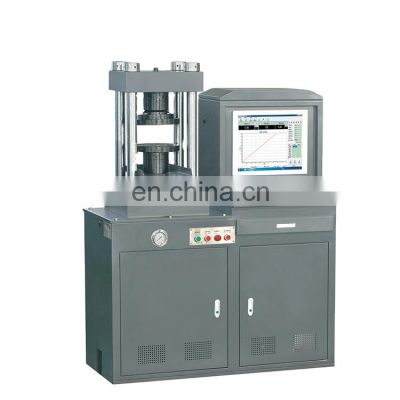 YES 300KN Digital Display Cement Cube/Concrete Compressive Strength Testing Machine/Brick Compression Testing Equipment