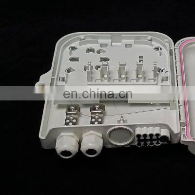 8 core FTTH Fiber Optic Distribution Box fiber optic mini joint box indoor