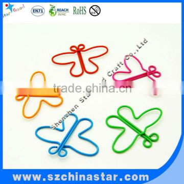 Deft design paper clip butterfly