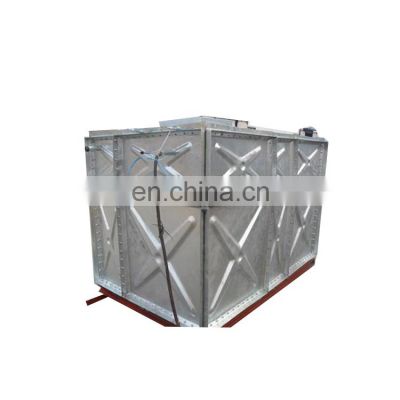Large water tank galvanized steel water tank manufacturer