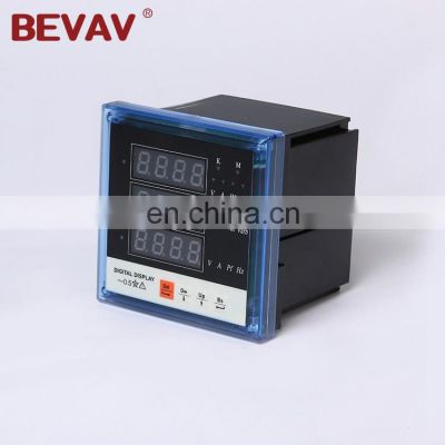 multifunction meter with,current,voltage,frequency, active power ,reactive power