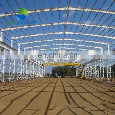 Prefabricated structural steel warehouse steel structure frame building with highest quality