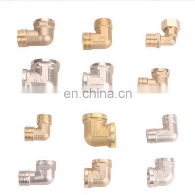 Pipe Fitting Threaded Reducing Elbow Galvanized 304 Stainless Steel Round Elbow