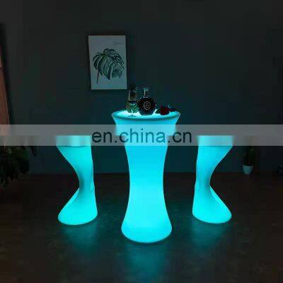 Factory supply Clear acrylic chair furniture bar table sets furniture set salon chair for sale portable bar tables hookah lounge
