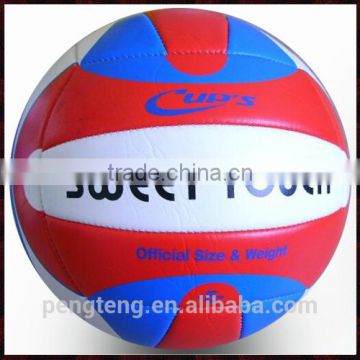 soft pvc custom printed volleyballs size 3