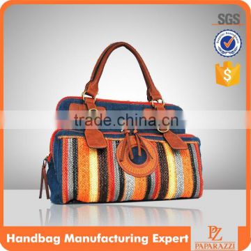 2056 2016 Top selling Bohemian style bag Fashion denim woman Handbag