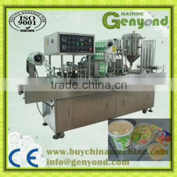 Automatic cup filling and sealing machine for milk/juice/yogurt/jelly                        
                                                Quality Choice