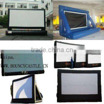 Commercial Inflatable Movie Screen/Inflatable movie screen for sale/inflatable rear projection screen