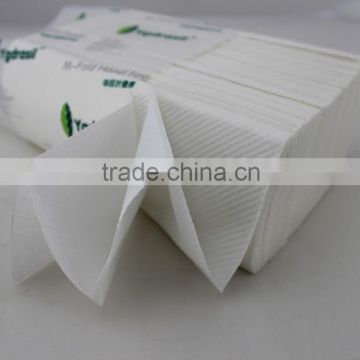 1ply V-fold hand towel(23x23cm)