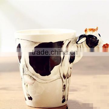 Cow 3D Creative Mug, Deer, Dog, Zebra, Horse, Chimpanzee, Elephant, Camel, Giraffe, Ji wawa, Satsuma Mug