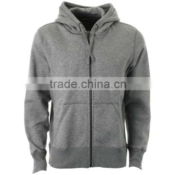 Mens Basic Hooded Sweat Shirt With Zip