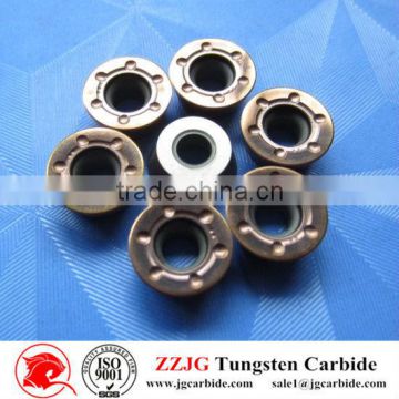 manufacturing Carbide Inserts (Positive Inserts of Round Chip Control)