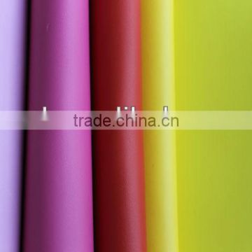 New high quality nonwoven backing pu space leather for shoes
