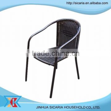 STEEL RATTAN CHAIR WITH ANY OF COLOR