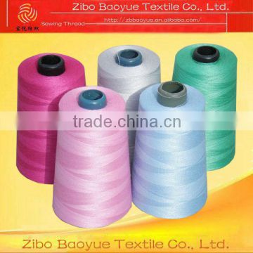 100% polyester ring spun yarn sewing thread