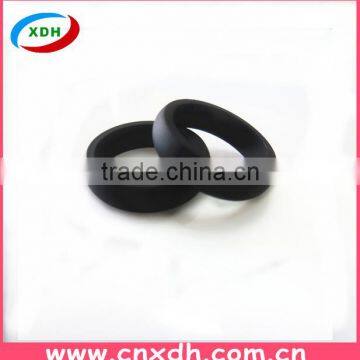 Hot Sale Custom Black Silicone Ring