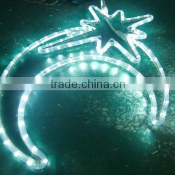 Beautiful Led Outdoor Light Star and Moon Motif Light Led Lights Commercial Motifs