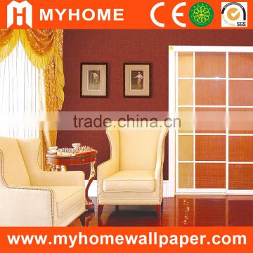 R-19037 Home decoration Plain Nonwoven wallpaper for rooms