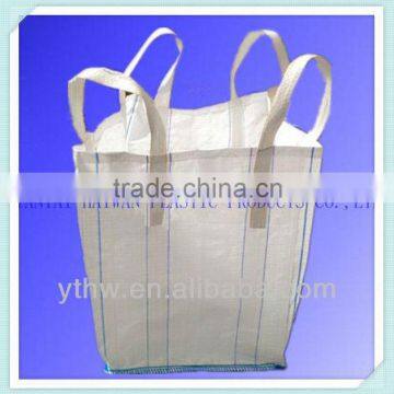 pp woven sand container bulk bags/PP white FIBC big bag