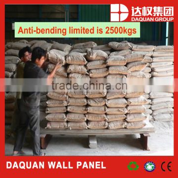 2440*610*180mm lightweight eps cement sandwich wall panel for interior wall and exterior wall.