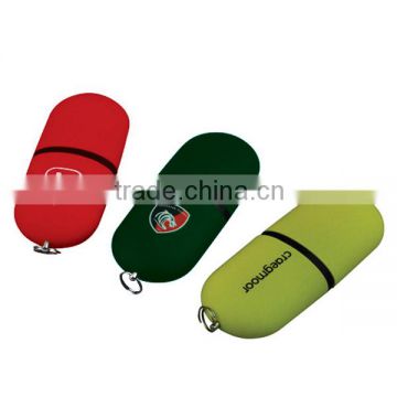 Promotional rubber USB 3.0 flash drive