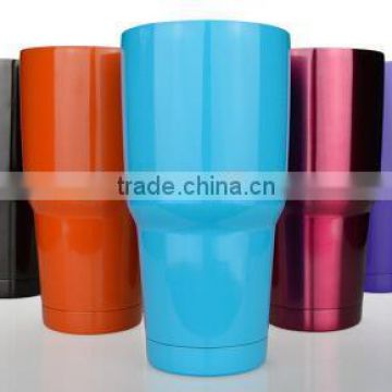 double wall 30oz vehicle cups insulated stainless steel 30oz tumbler
