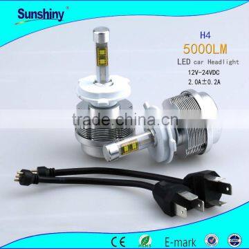 2015 High Brightness 5000LM each lamp all in one led headlight H4 H7 9005 9006 H8 H11 all Available Led Car Headlight