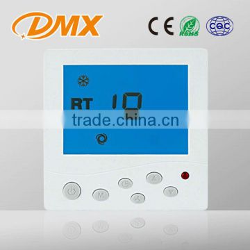 Fan coil wireless thermostat for central air conditioning