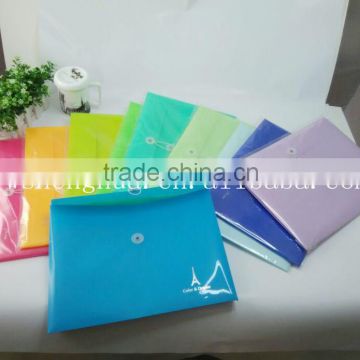 plastic folders product stationery 2016/A4 size pp rings file folder