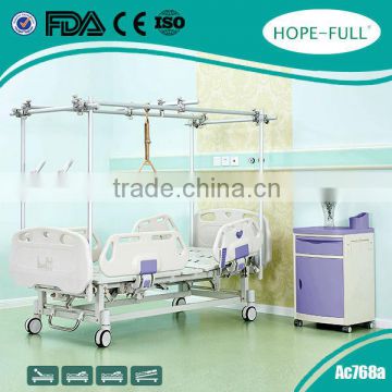 HOPEFULL high quality three functions electric orthopaedic/orthopedic traction bed for sale