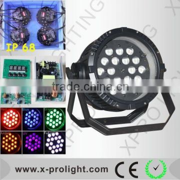 High quality Poducts Optical 6in1 18pcs led par light waterproof