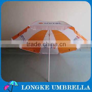High quality 90cm radius steel shaft promotional beach umbrella for hot sale