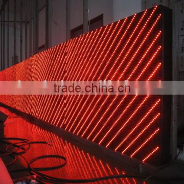 single color P12 outdoor led digital display signs