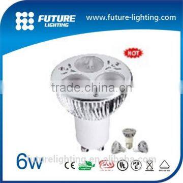 GU10 3x2W energy saving led downlight