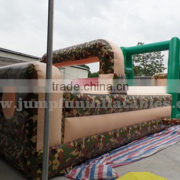 24m Large Obstacle Course adults outdoor challenge sports Boot Camp Inflatable Course for sale
