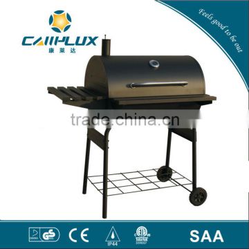 2015 hot selling charcoal smoker with wheels