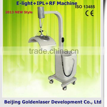 www.golden-laser.org/2013 New style E-light+IPL+RF machine 3in1 professional multifunctional beauty machine