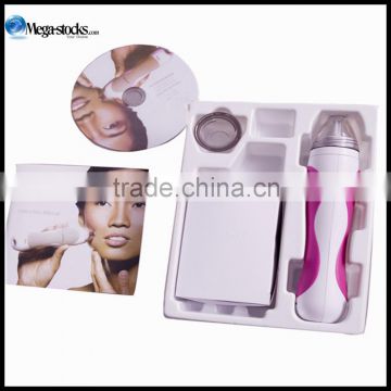Pink/Grey color PRO Microdermabrasion Personal Microderm Face Device 110V-240V US EU AU UK Plug GIFT